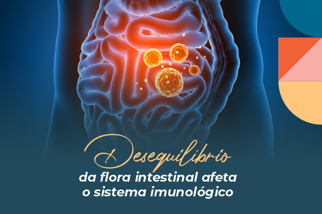 Desequilíbrio da flora intestinal