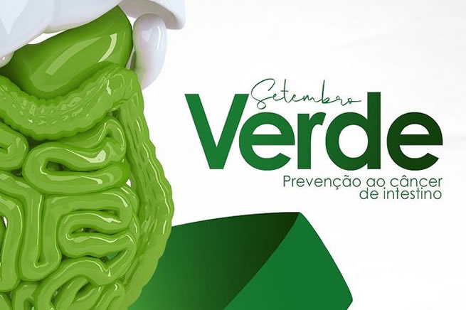 Setembro Verde - Mês de Prevenção do Câncer de Intestino