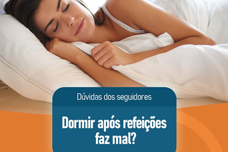 Dormir após refeições